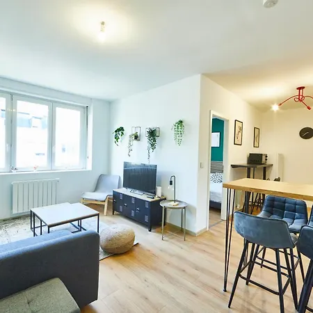Be-4d - F3 Pour 1-4 Pers Au 4eme Etage Au Centre De